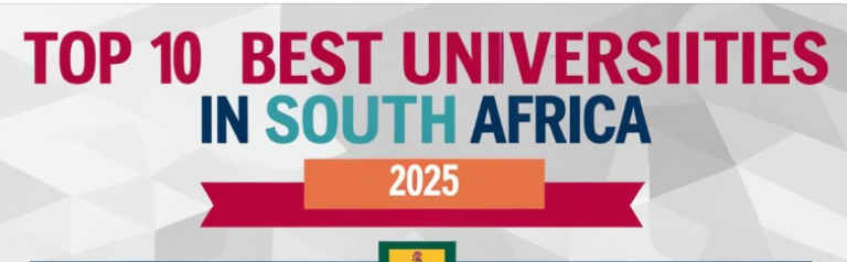 Top 10 Best Universities in South Africa