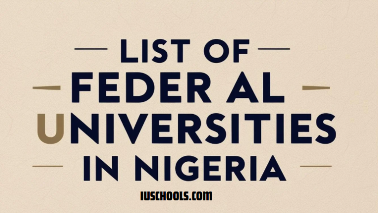 List of Federal Universities in Nigeria