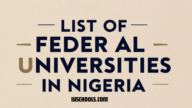 List of Federal Universities in Nigeria