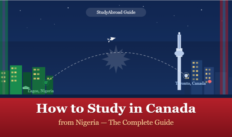 How to Study in Canada from Nigeria